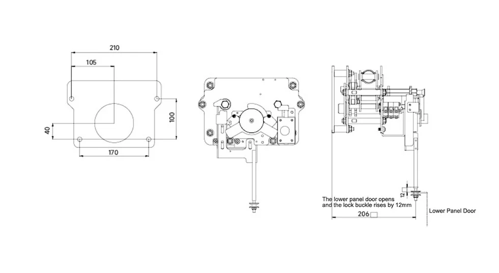 11kv Isolating Mechanism For Medium Voltage Indoor Panels